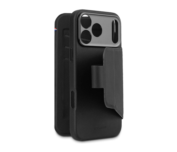 Decoded Textured Silicone Detachable Wallet, iPhone 17 Pro, Black - 1359077 - zdjęcie 2